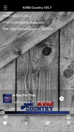 KVRD 105.7 screenshot 3