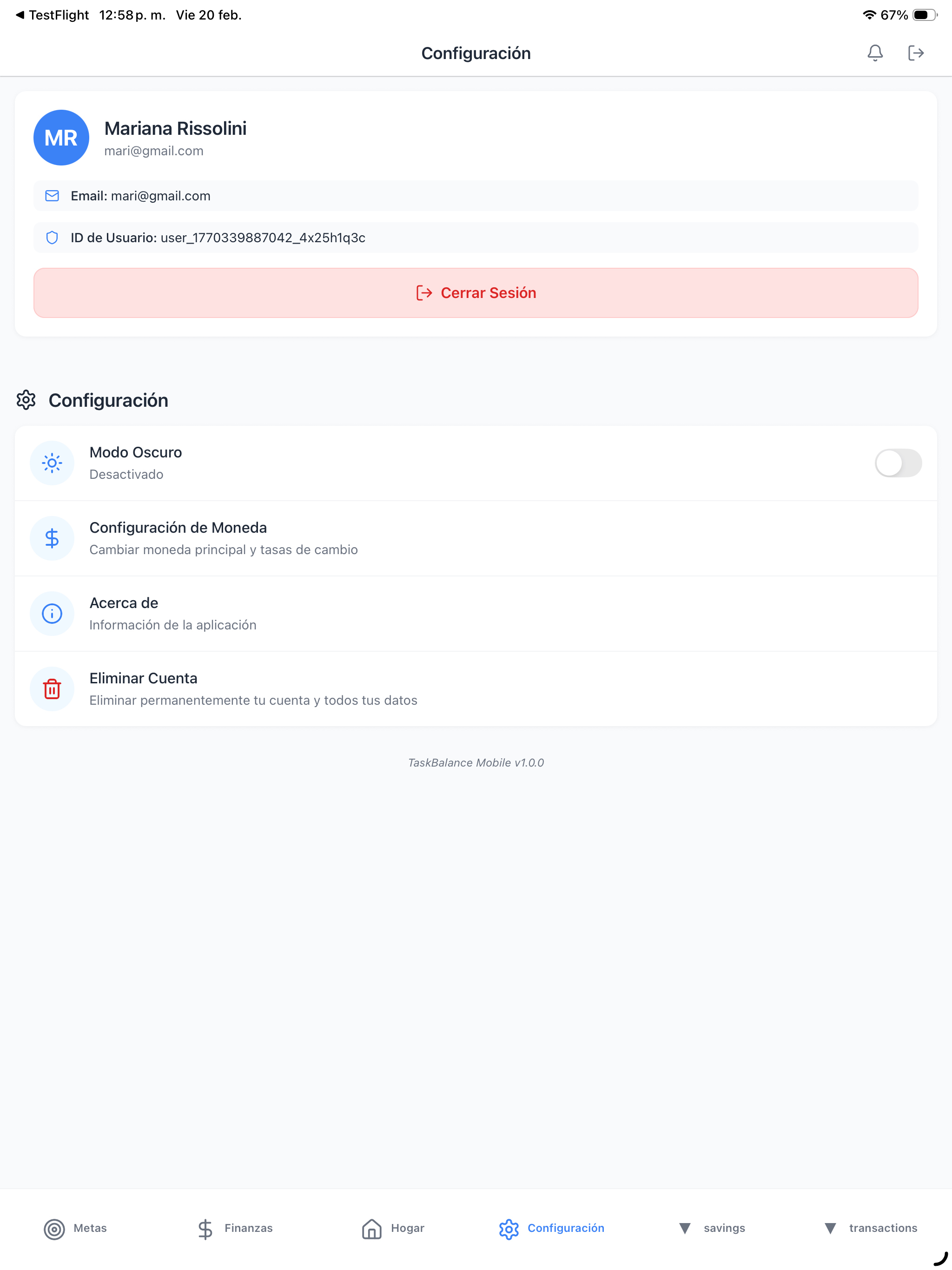 TaskBalance screenshot 15