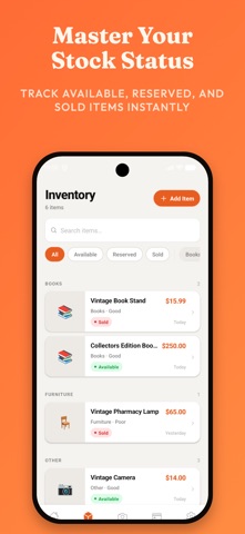 VendorSnap: Crosslist & POS iPhone screenshot