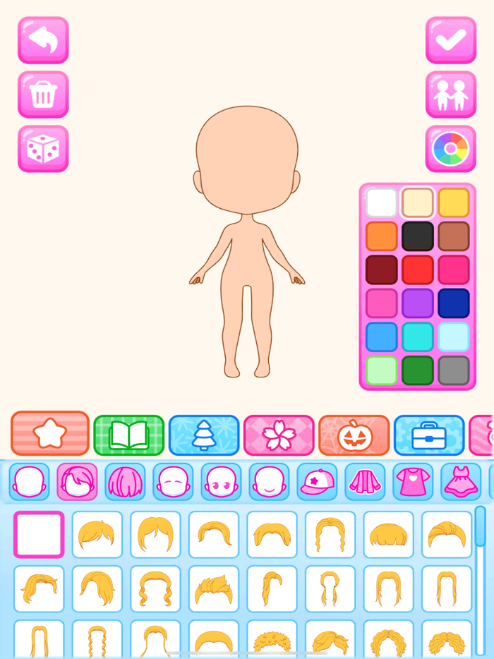 Chibi Dolls - Games for Girls