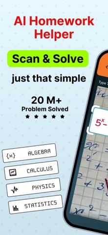 AI Homework Helper: Quiz Maker iPhone screenshot