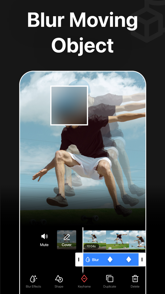 #3. Blur Video - AI Blur Maker (iOS) By: Sohel Ibna Saad