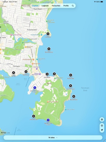 WikiBubbles: Dive & Snorkel iPad screenshot