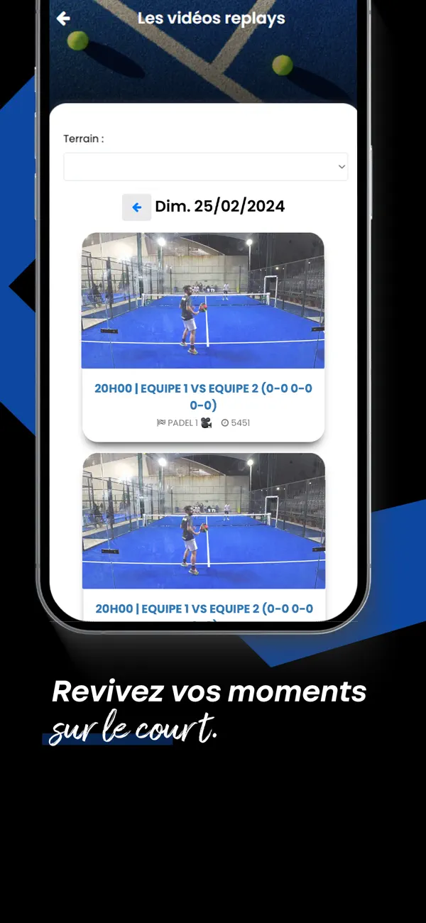 Screenshot #2 pour BEARN PADEL