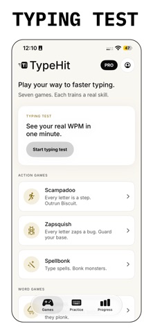 Typing Games: TypeHit Screenshot 2 of 5