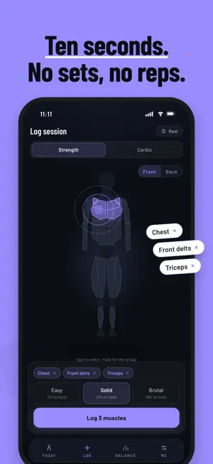 Deload: Muscle Recovery screenshot 2
