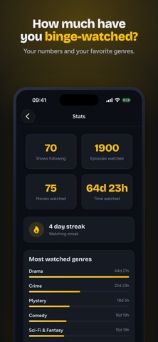 TV Tracker · Watchlist Screenshot 6 of 6