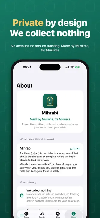 Mihrabi: Prayer, Rakat & Qibla screenshot 4