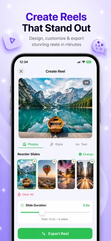 Content Creator: Craftly AI iPhone screenshot