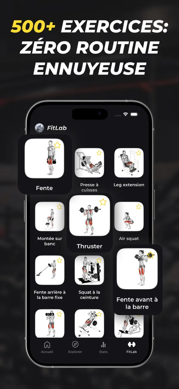 Screenshot #3 pour Blaukke: Fitness & Musculation