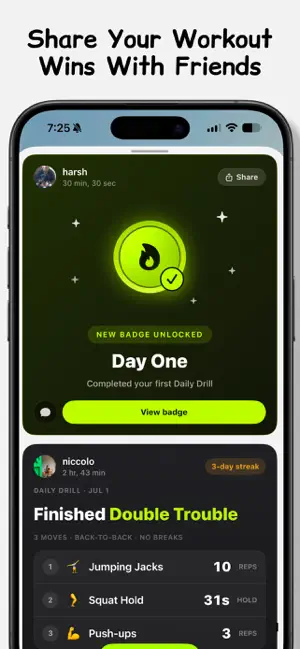 Orbit: Workout with Friends screenshot 3
