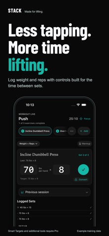 Stack - Gym Tracker Screenshot 1 of 10
