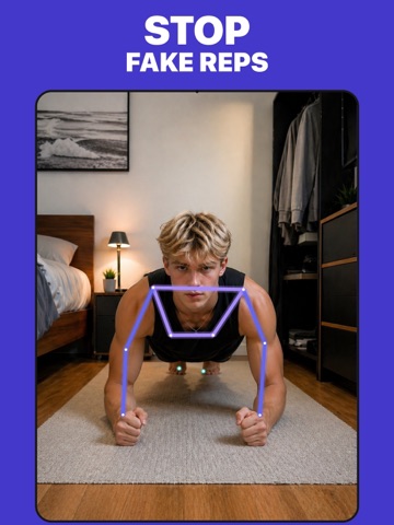 RepPass: Workout to Unlock App iPad screenshot