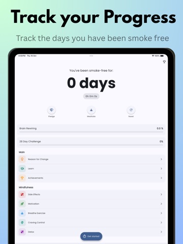 Puffend iPad screenshot