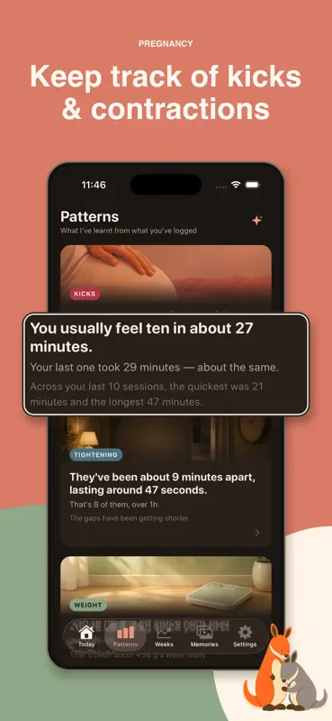 Buma: Baby & Pregnancy Tracker screenshot 9 of 10