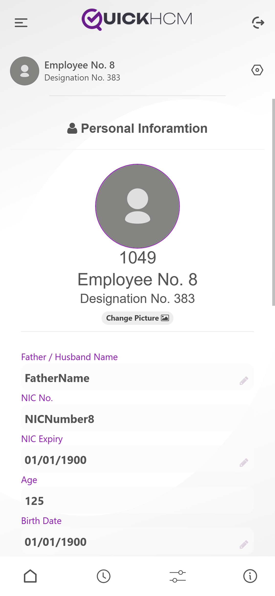 QuickHCM Mobile App screenshot 6