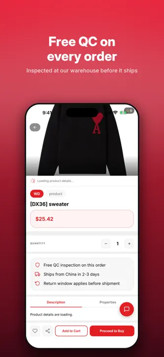 AjBuy screenshot 2
