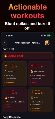 BurnSnacks Screenshot 2 of 5