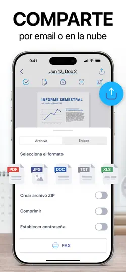 Captura de pantalla de IScanner - Escáner PDF en iPhone 4