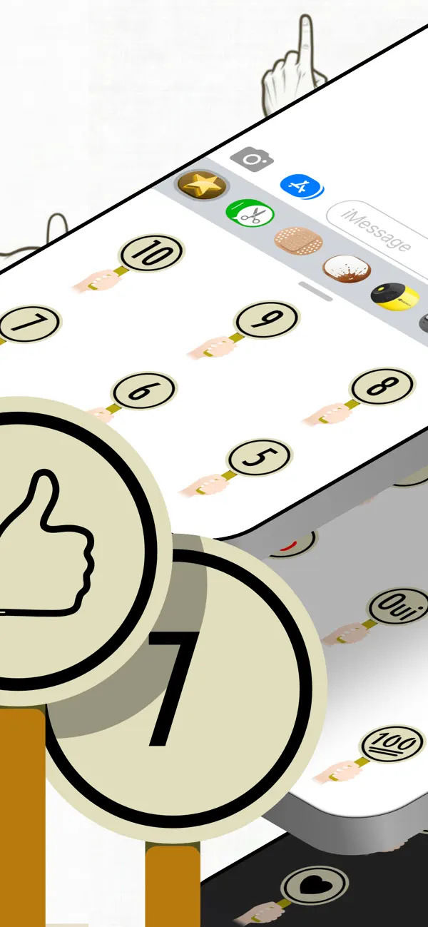 Screenshot #2 pour Autocollants Évaluation