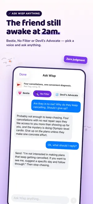 Ask Wisp: Red Flag Scanner screenshot 4
