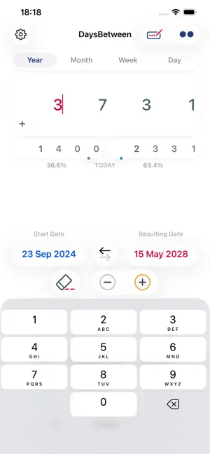 DaysBetween screenshot 3