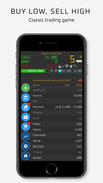 Dope Wars (Weed Edition) Lite Screenshot