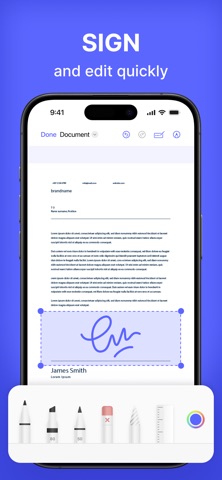 Scan to PDF & Document Scanner iPhone screenshot 2