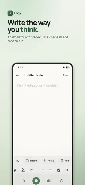 Logy - The AI Notes & Reminder screenshot 4