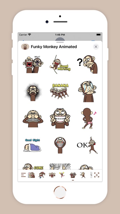 Funky Monkey Animated