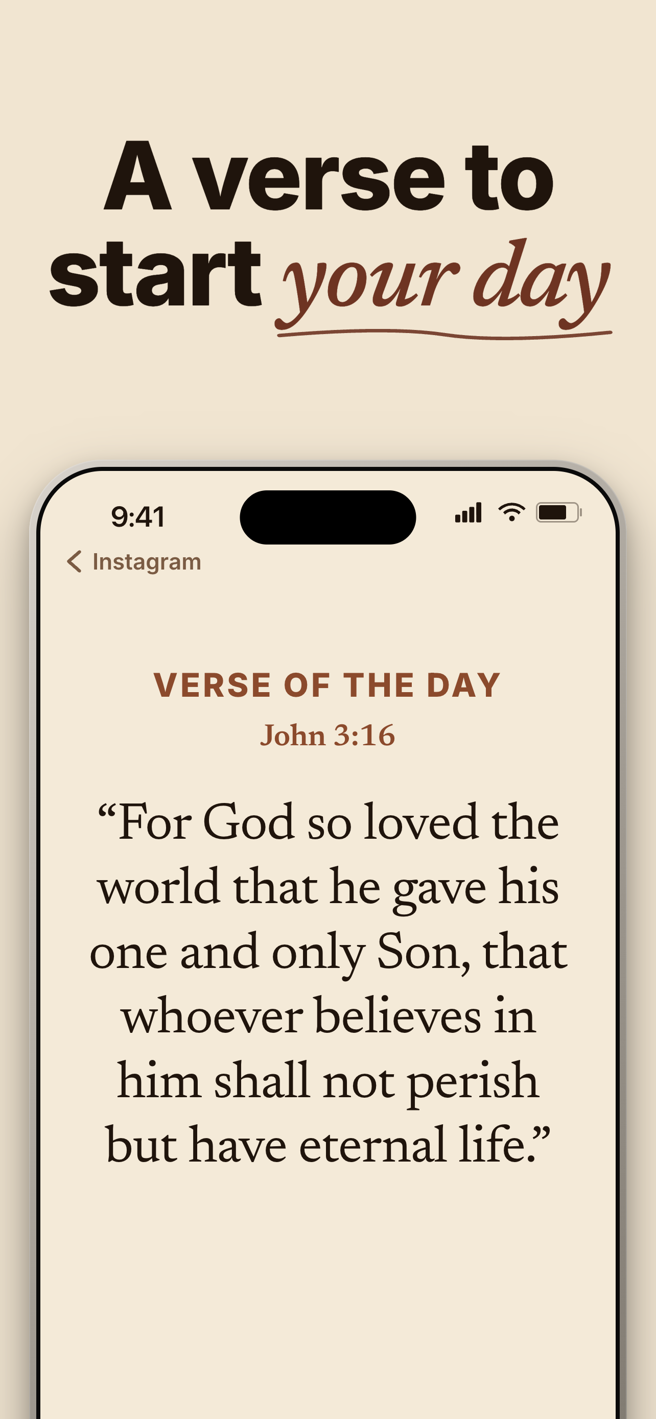 BibleScroll: Christian Focus