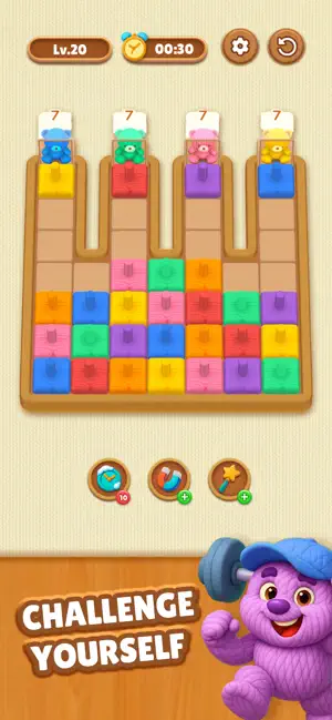 Bear Knit: Color Puzzle screenshot 4