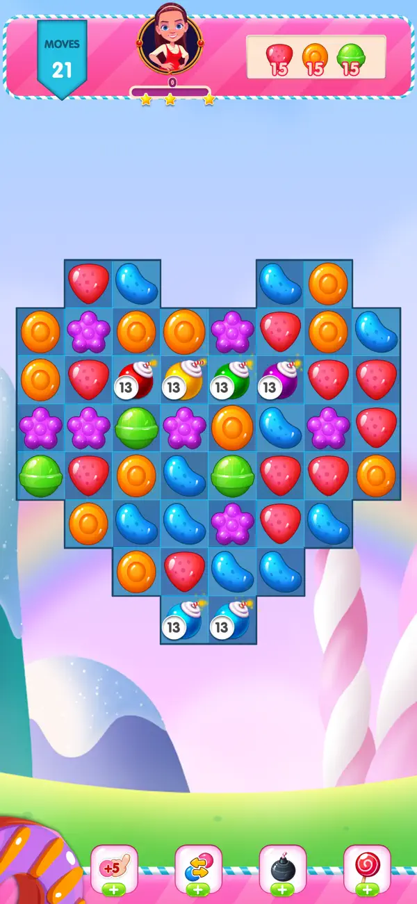 Screenshot #3 pour Candy Shop: Match 3 Games