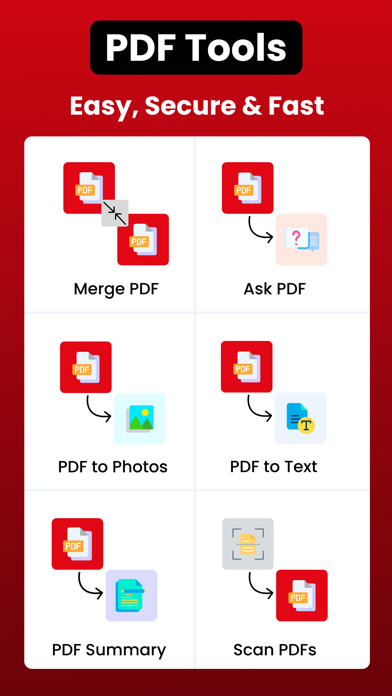 PDF Converter - Photos to PDF! iPhone screenshot 2 - Productivity app