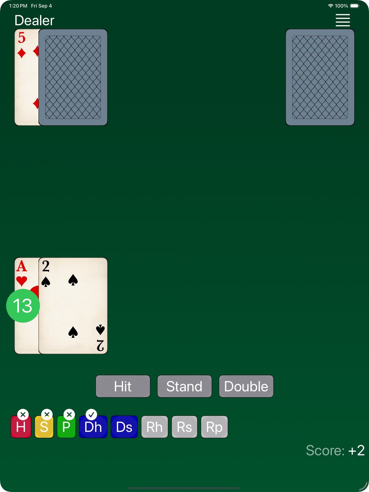 Screenshot 5 of Blackjack Trainer - FeinGames