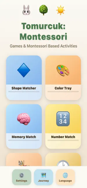 Tomurcuk: Montessori screenshot 1
