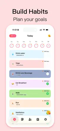 Habit Tracker: Screenshot 1 von 10