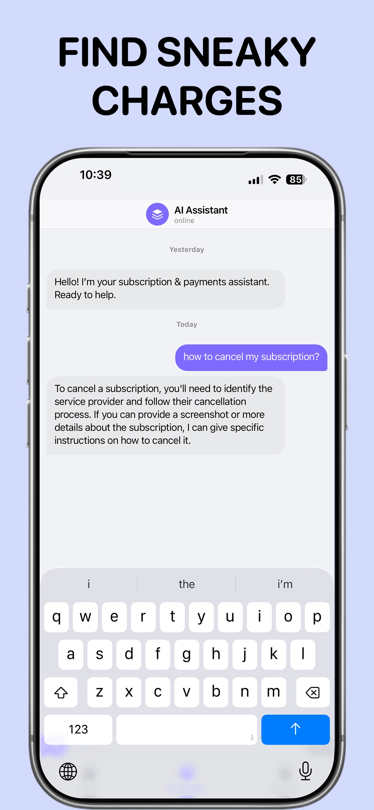 SubCaddy - Money Manager screenshot 3