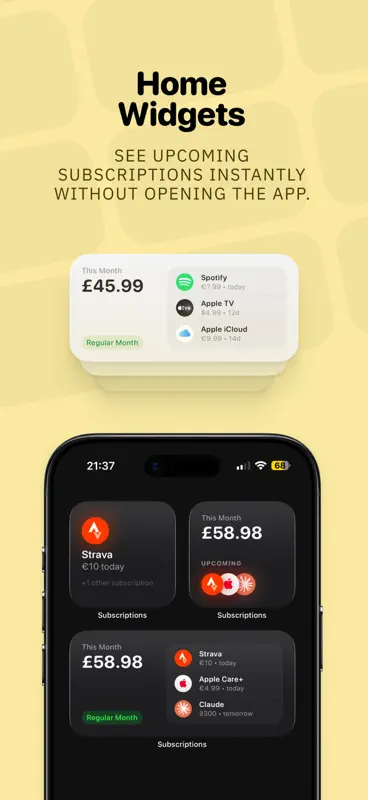 Subscription Day. Calendar screenshot 6 of 7