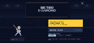 Retro Diamond: Baseball Screenshot 1 of 7