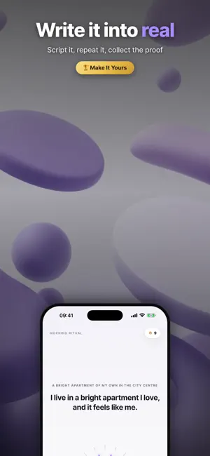Wysh: Manifestation Journal screenshot 1