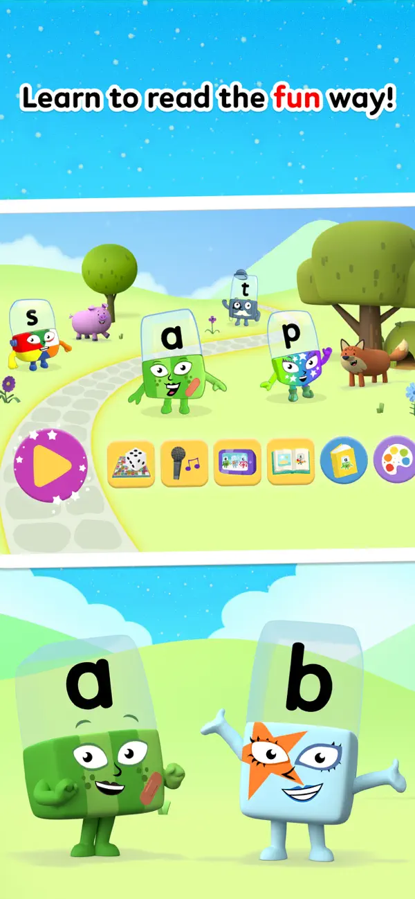 Screenshot #1 pour Alphablocks World