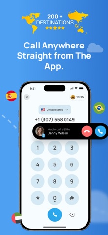 eSIMo: Travel eSIM & Calls screenshot 2