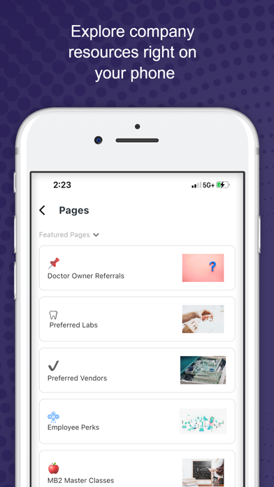 MB2 Dental Cerebro Screenshot
