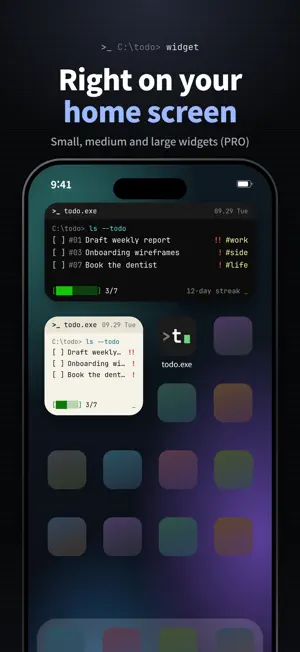 todo.exe - 터미널 투두 screenshot 3