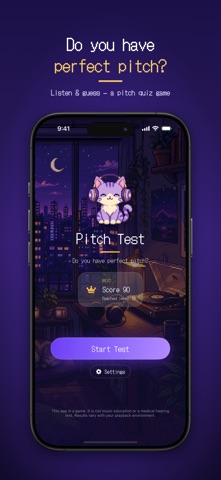 Pitch Test: Perfect Pitch Game screenshot 1