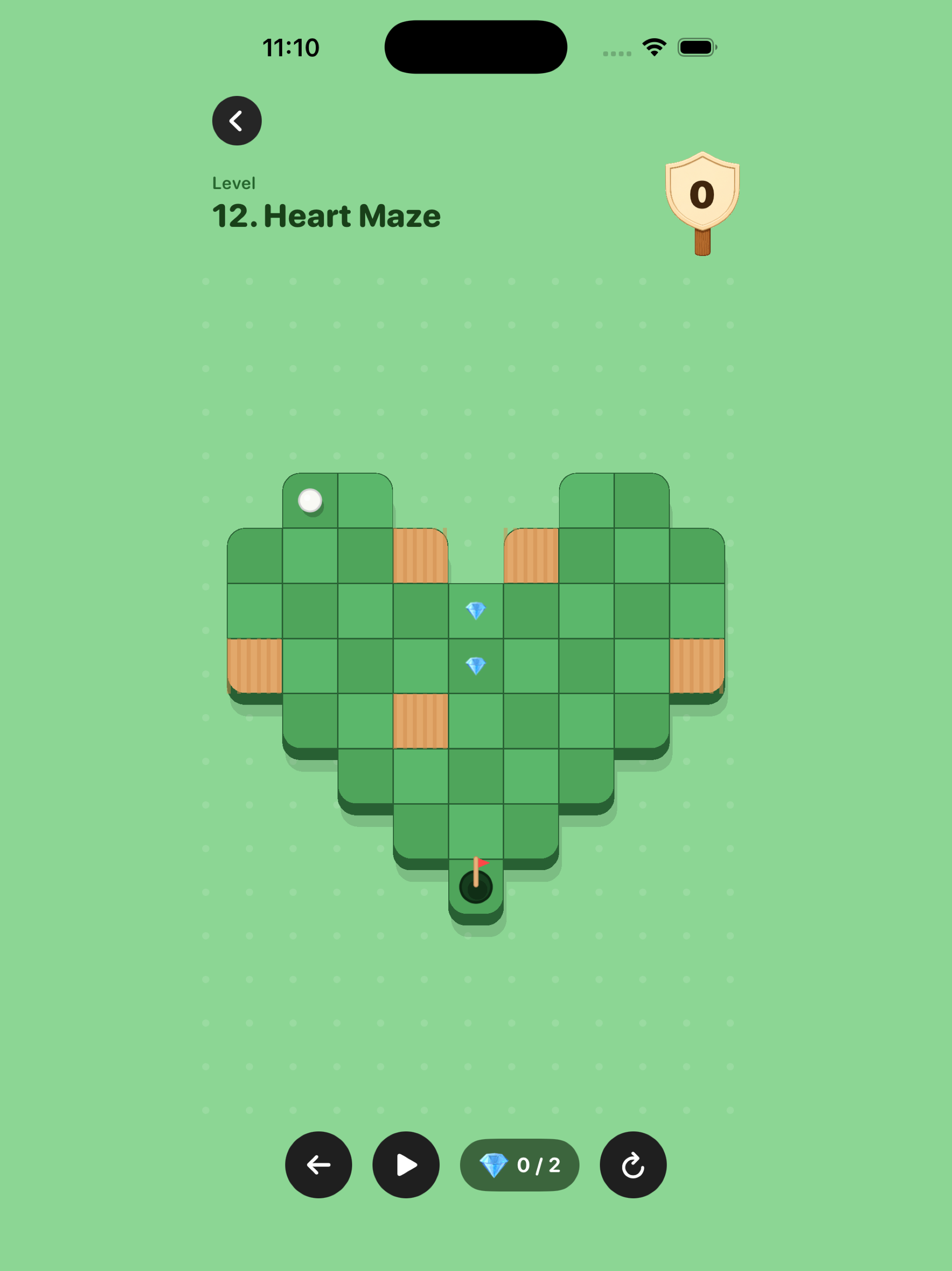Golf Puttin: Sliding Puzzle screenshot 7