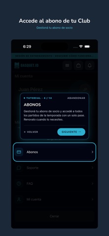 Basquet ID iPhone screenshot 3
