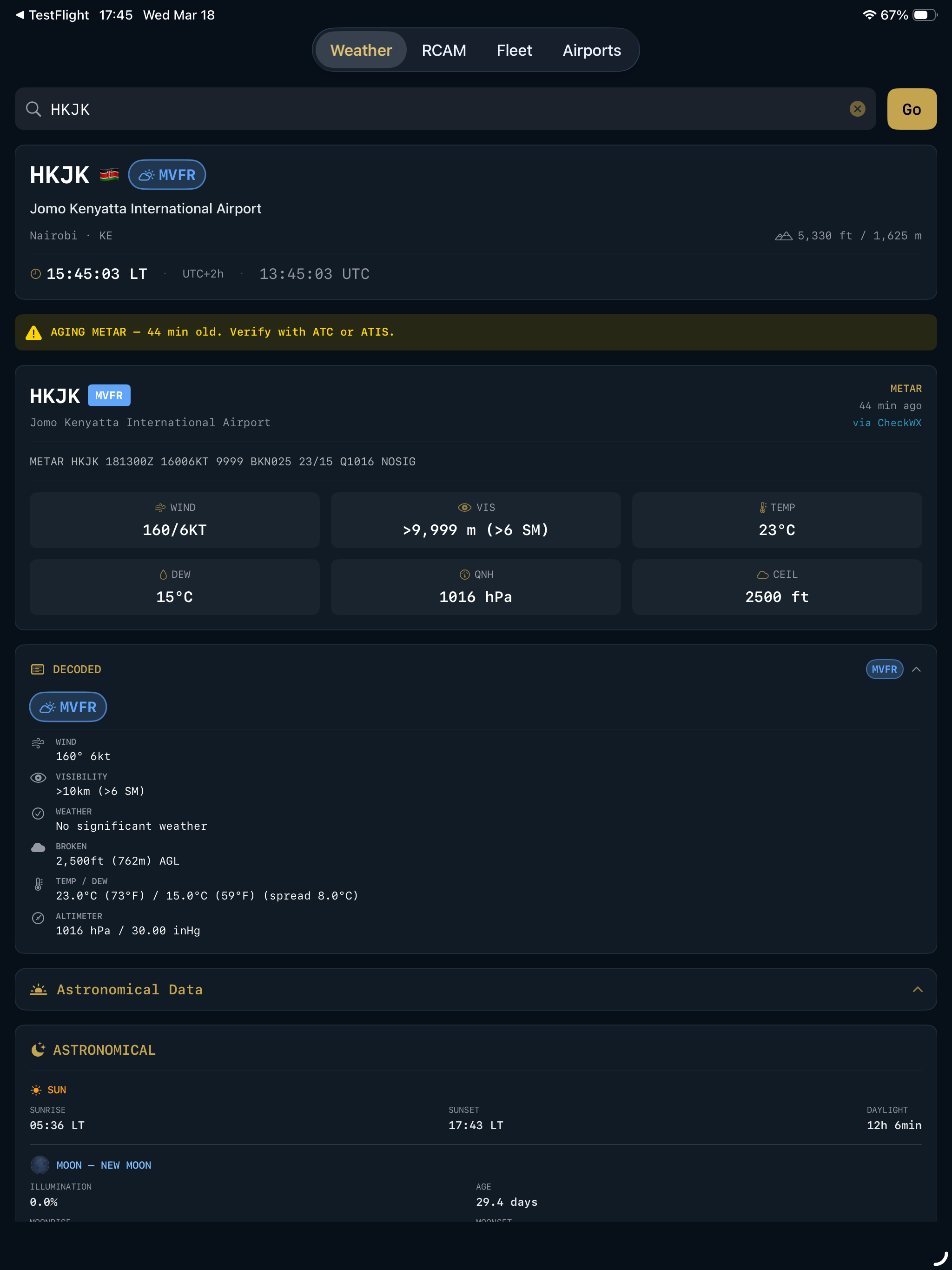 RunwayWX screenshot 11