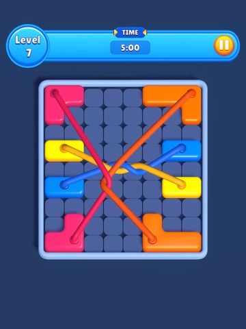 Tangled Blocks 3D iPad screenshot